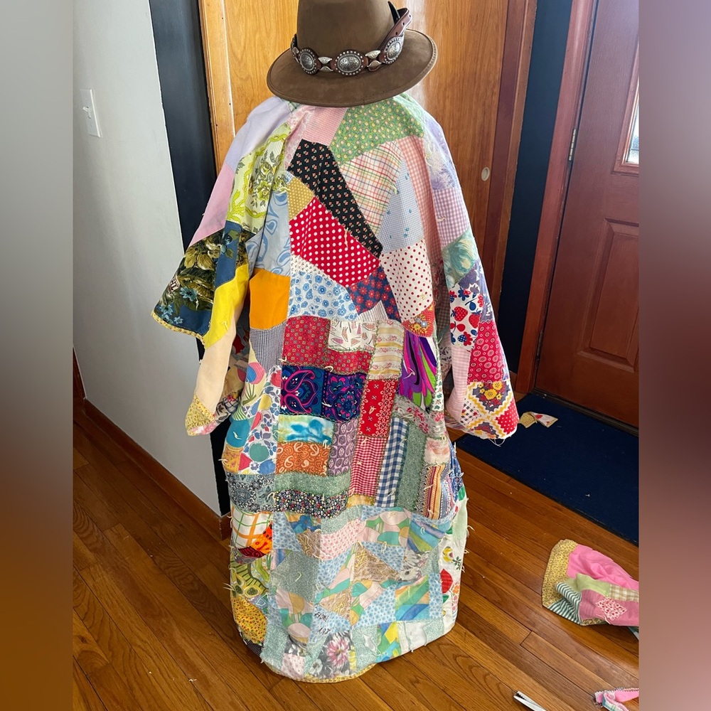 Patchwork Quilt Kimono Jacket - image 3